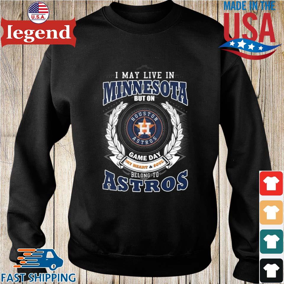 Houston Astros - Vikings It's in my heart V-Neck Unisex T-Shirt