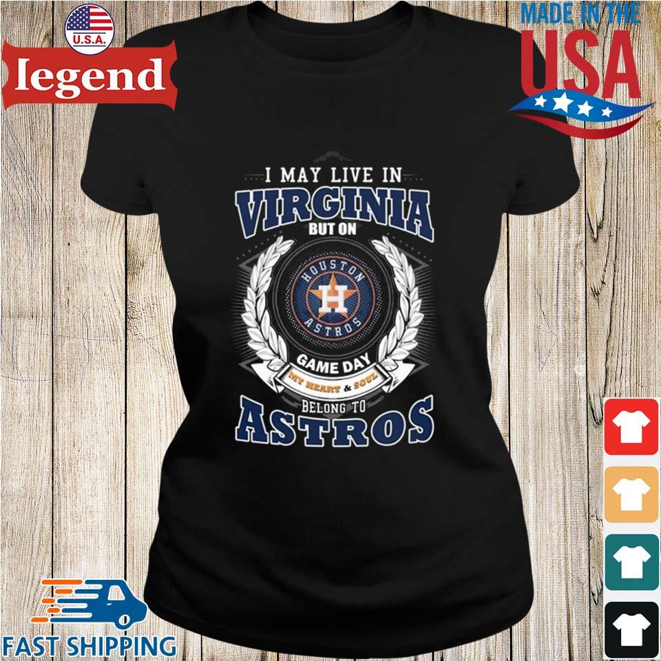 Houston Astros - Vikings It's in my heart V-Neck Unisex T-Shirt
