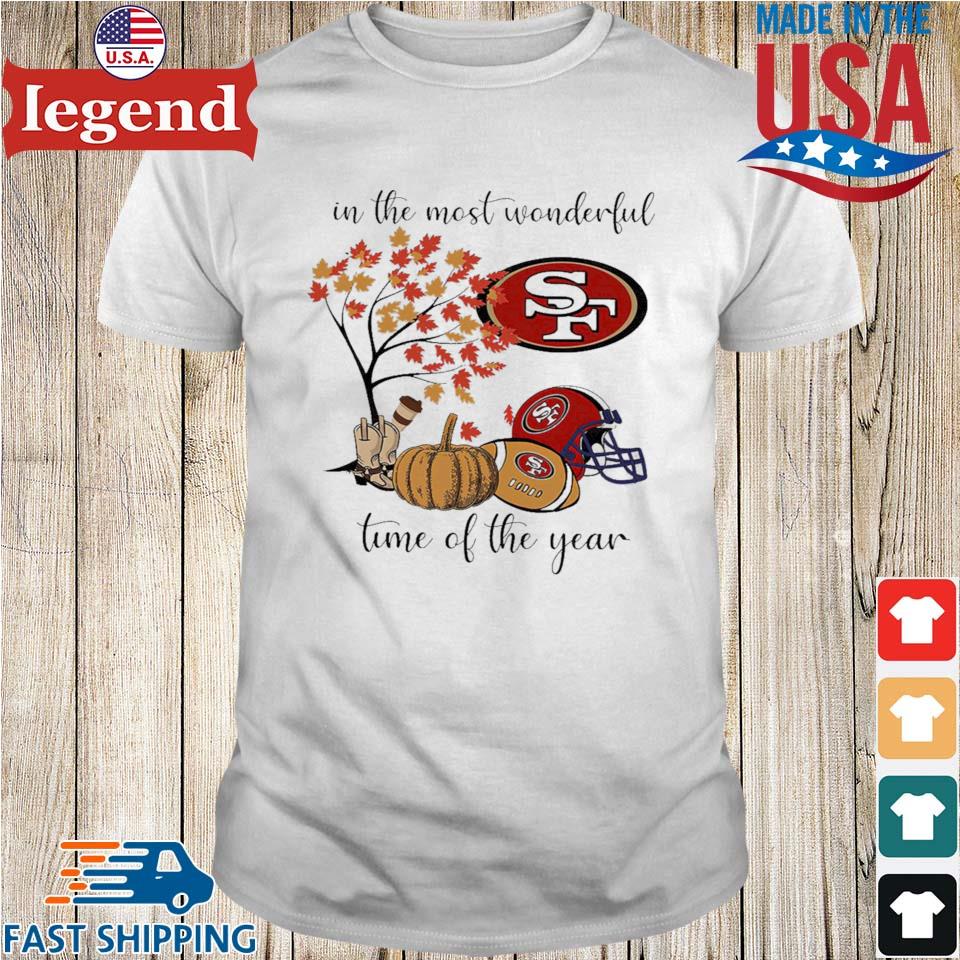 In The Most Wonderful Time Of The Year San Francisco 49ers T-shirt,Sweater,  Hoodie, And Long Sleeved, Ladies, Tank Top