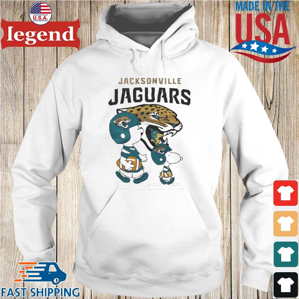 Jacksonville Jaguars Peanuts Snoopy Charlie Brown And Woodstock  T-shirt,Sweater, Hoodie, And Long Sleeved, Ladies, Tank Top