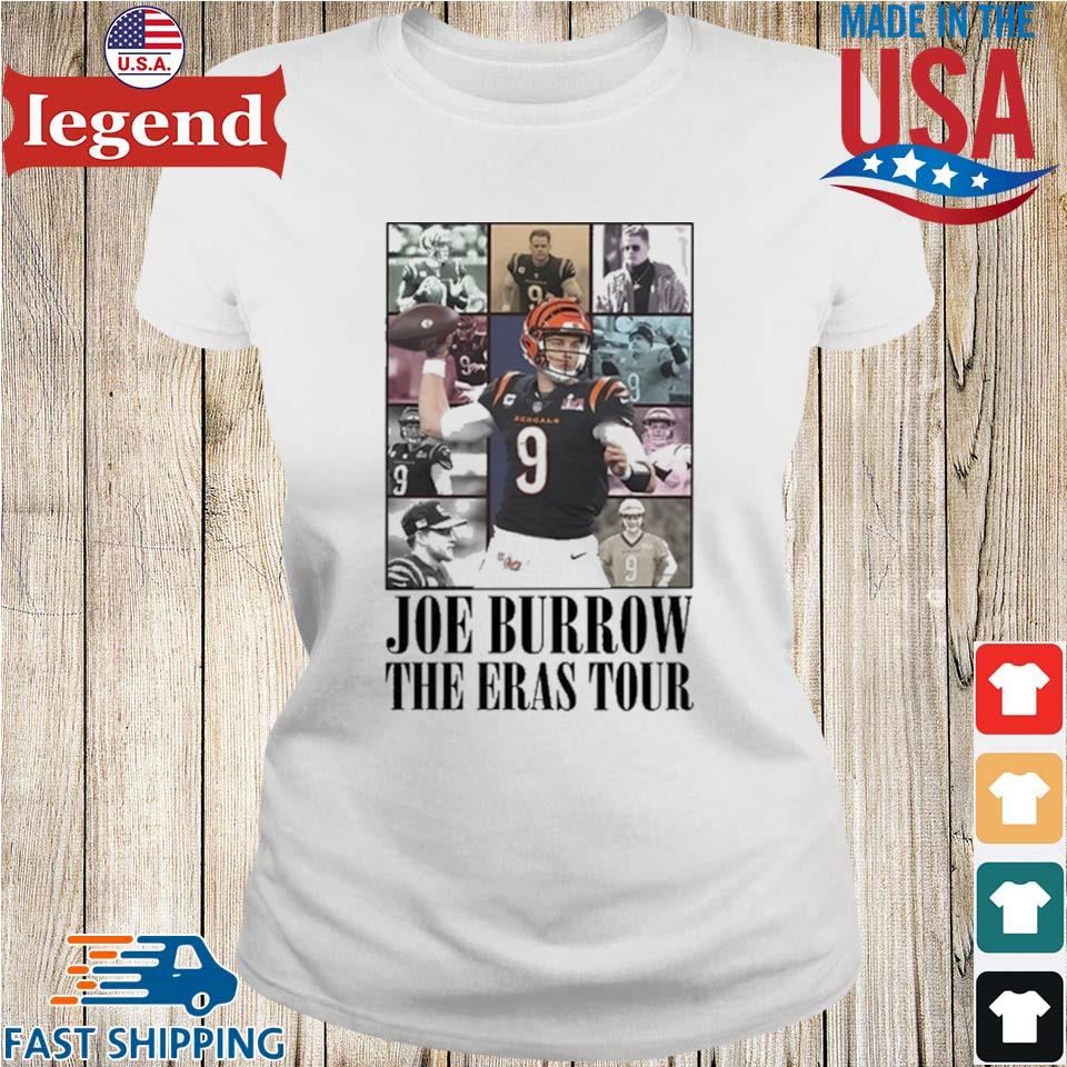 Joe Burrow The Eras Tour 2023 Tee T-shirt,Sweater, Hoodie, And