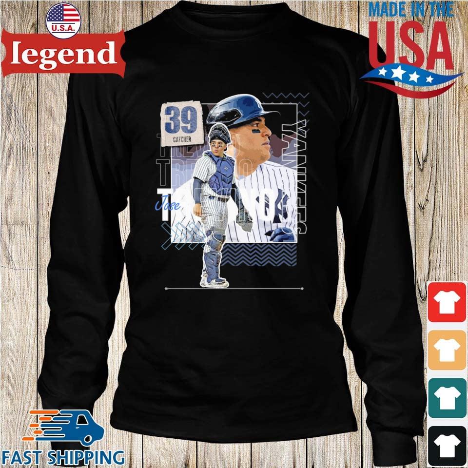 Jose Trevino Baseball Paper Yankees 39 Catcher Shirt
