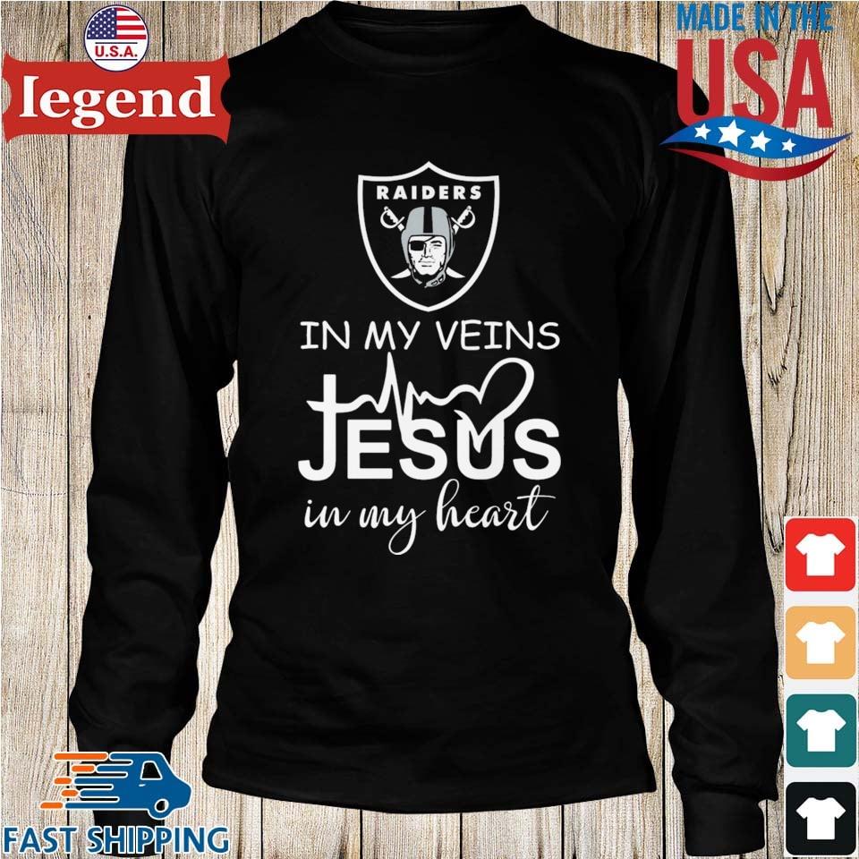 Las Vegas Raiders Logo Long Sleeve T-Shirt