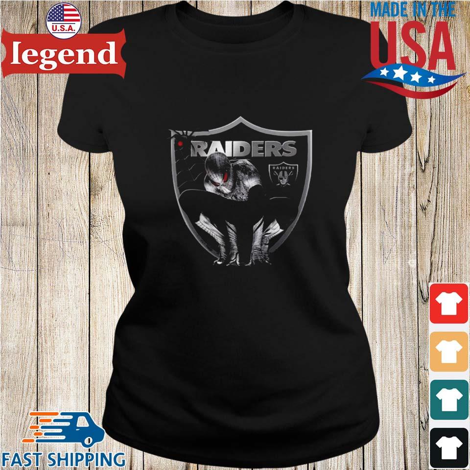 Las vegas raiders spiderman new 2023 shirt, hoodie, sweater, long sleeve  and tank top