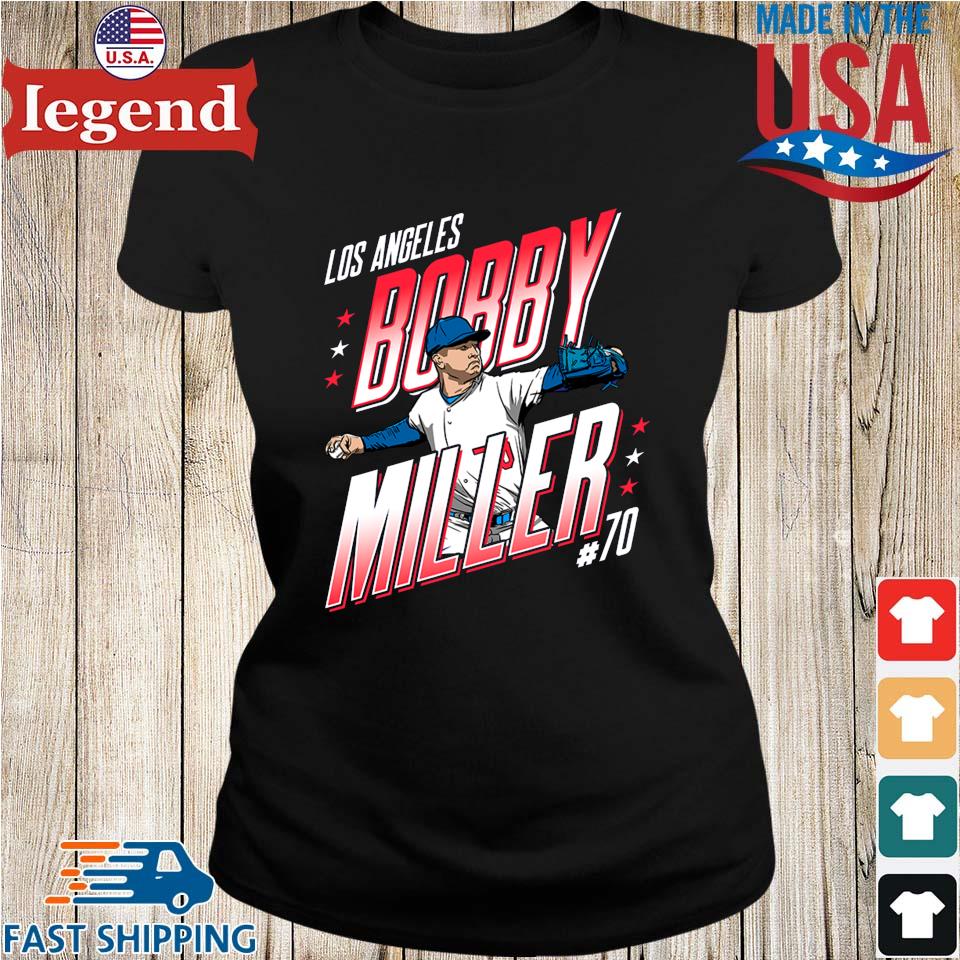 Los Angeles Dodgers #70 Bobby Miller time funny 2023 T-shirt, hoodie,  sweater, long sleeve and tank top