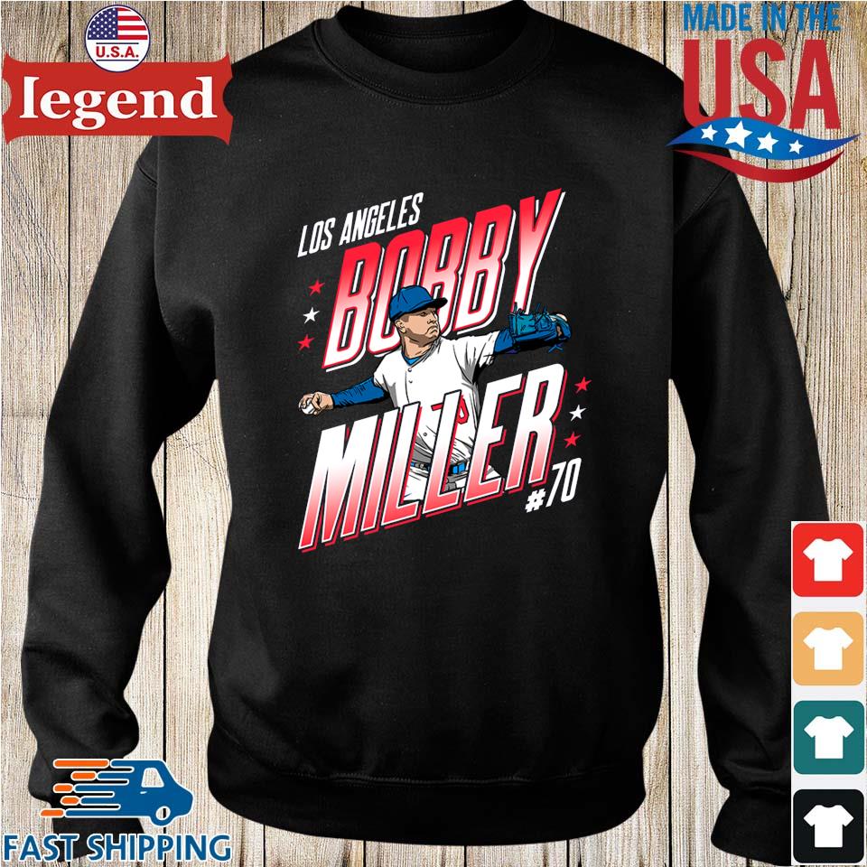 Los Angeles Dodgers #70 Bobby Miller time funny 2023 T-shirt, hoodie,  sweater, long sleeve and tank top