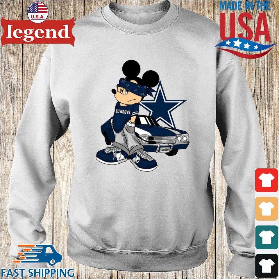 Mickey Hip Hop Dallas Cowboys Style 2023 Shirt, hoodie, sweater, long sleeve  and tank top