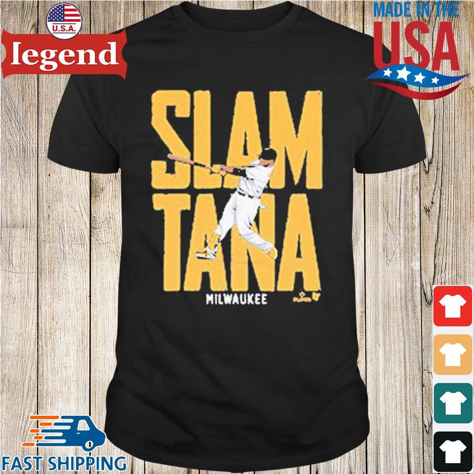 Carlos Santana Slamtana Milwaukee Brewers T-Shirt