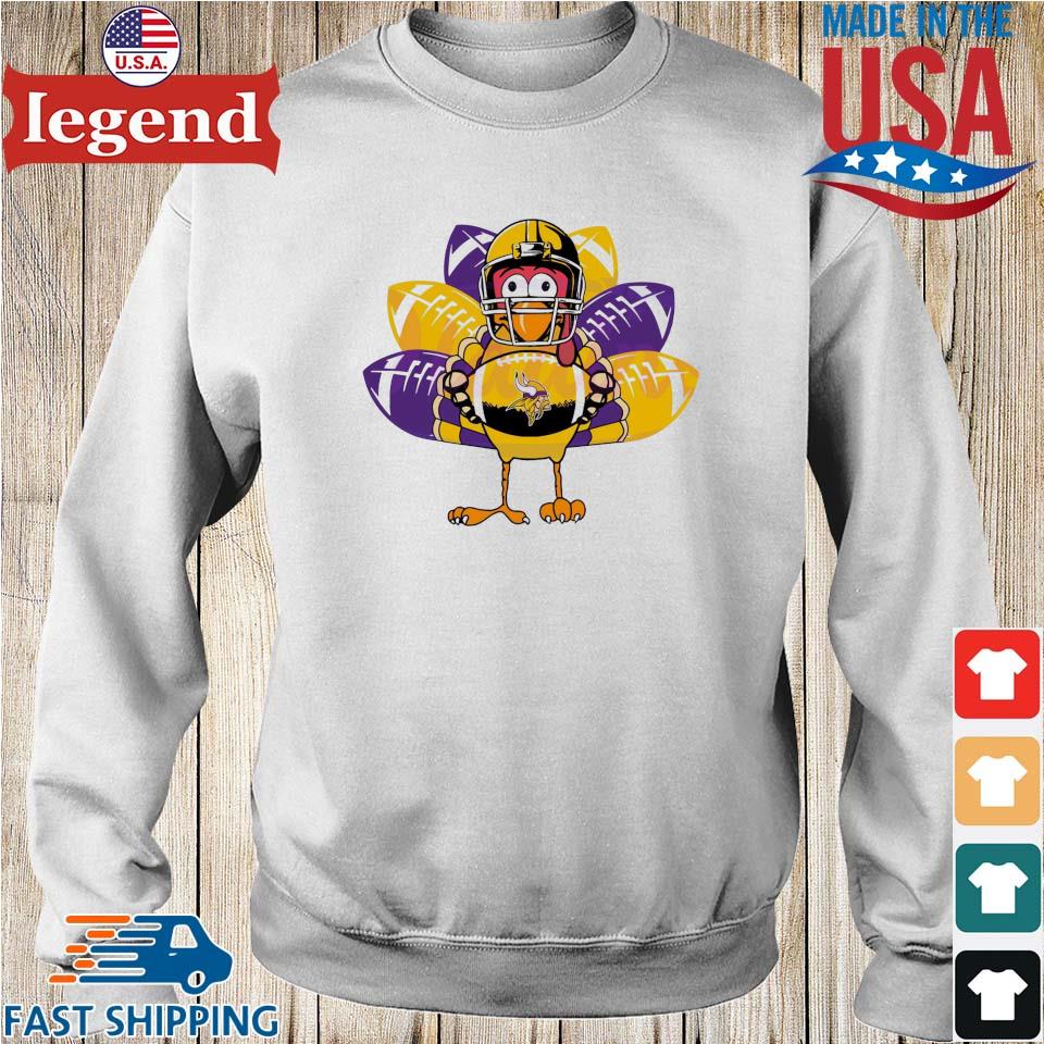 Minnesota Vikings Turkey Thanksgiving 2023 T-shirt,Sweater, Hoodie, And  Long Sleeved, Ladies, Tank Top