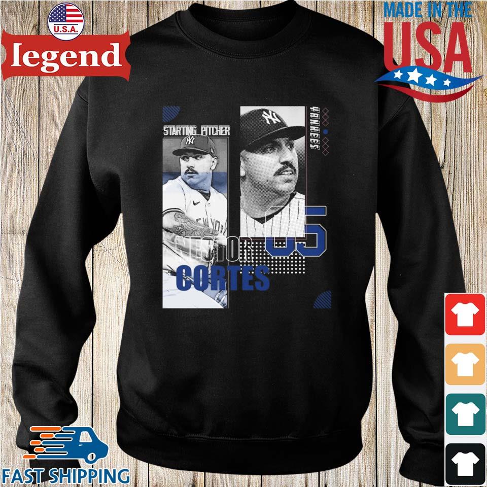 Nestor Cortes Baseball Paper Yankees 65 Starting Pitcher T-shirt,Sweater,  Hoodie, And Long Sleeved, Ladies, Tank Top