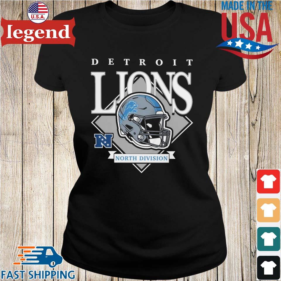 Detroit Lions New Era Current Day Long Sleeve Hoodie T-Shirt - Blue