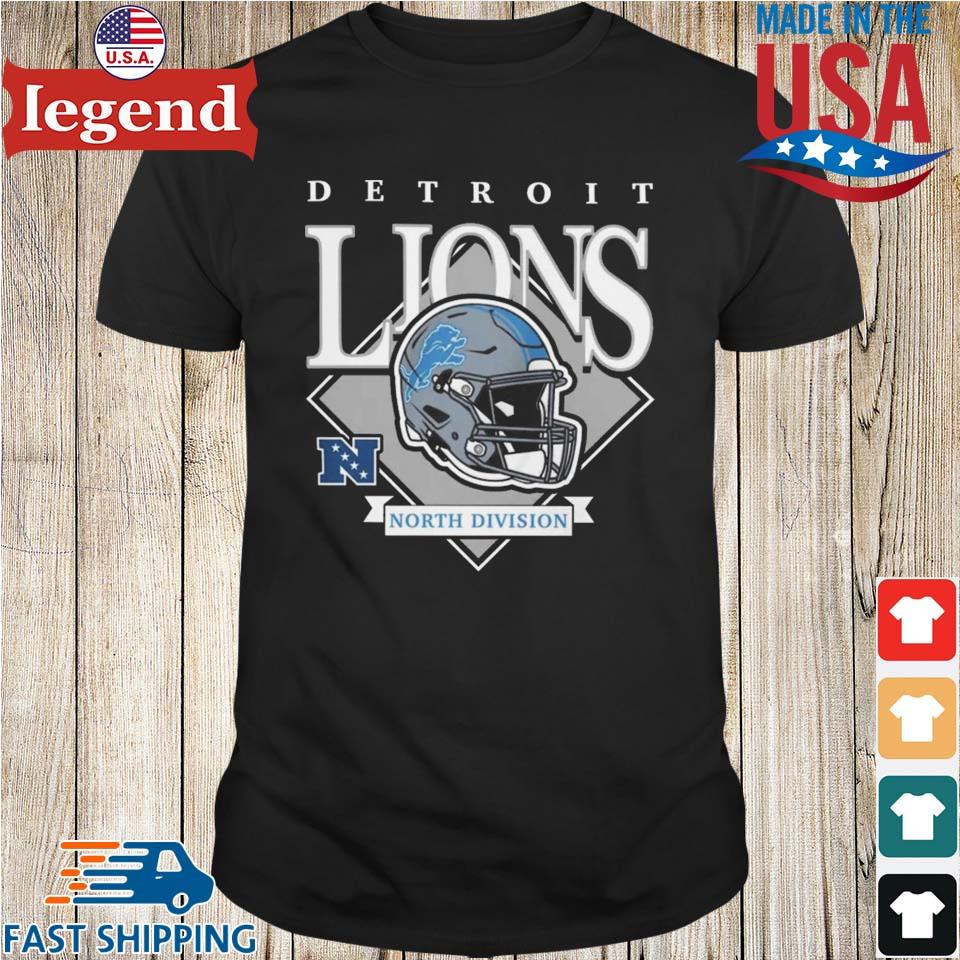 New Era Blue Detroit Lions Team Logo 2023 Tee Shirt Hoodie Tank-Top Quotes