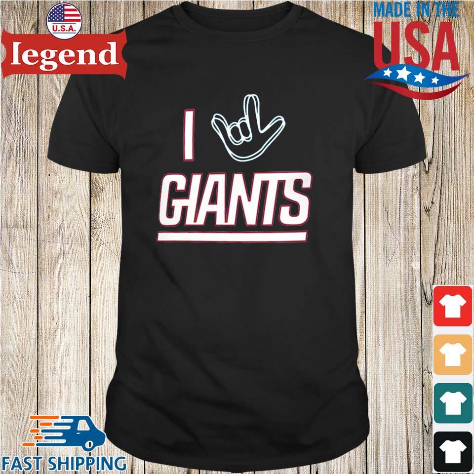 New York Giants The NFL ASL Collection Shirt, hoodie, sweater