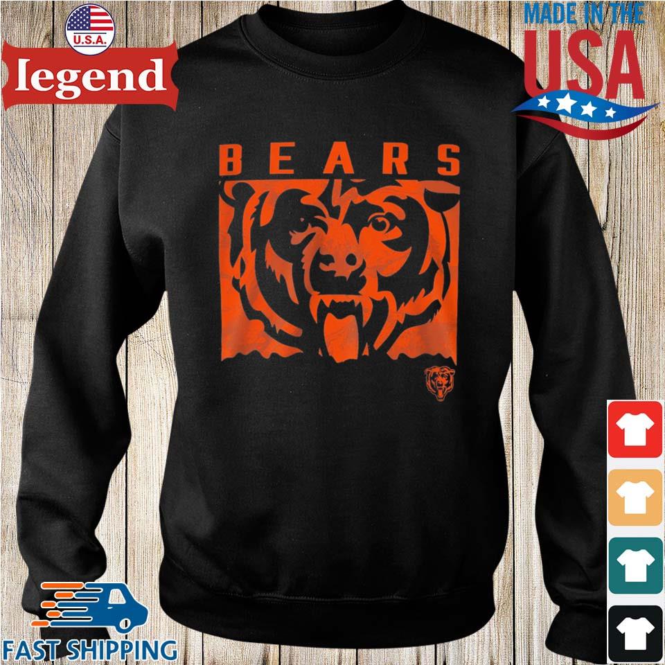 Nfl Team Apparel Youth Chicago Bears Liquid Camo T-shirt,Sweater