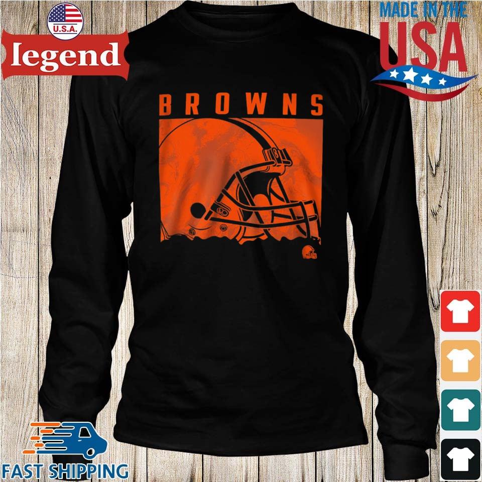 NFL Team Apparel Youth Cleveland Browns Liquid Camo T-Shirt, hoodie,  sweater, long sleeve and tank top