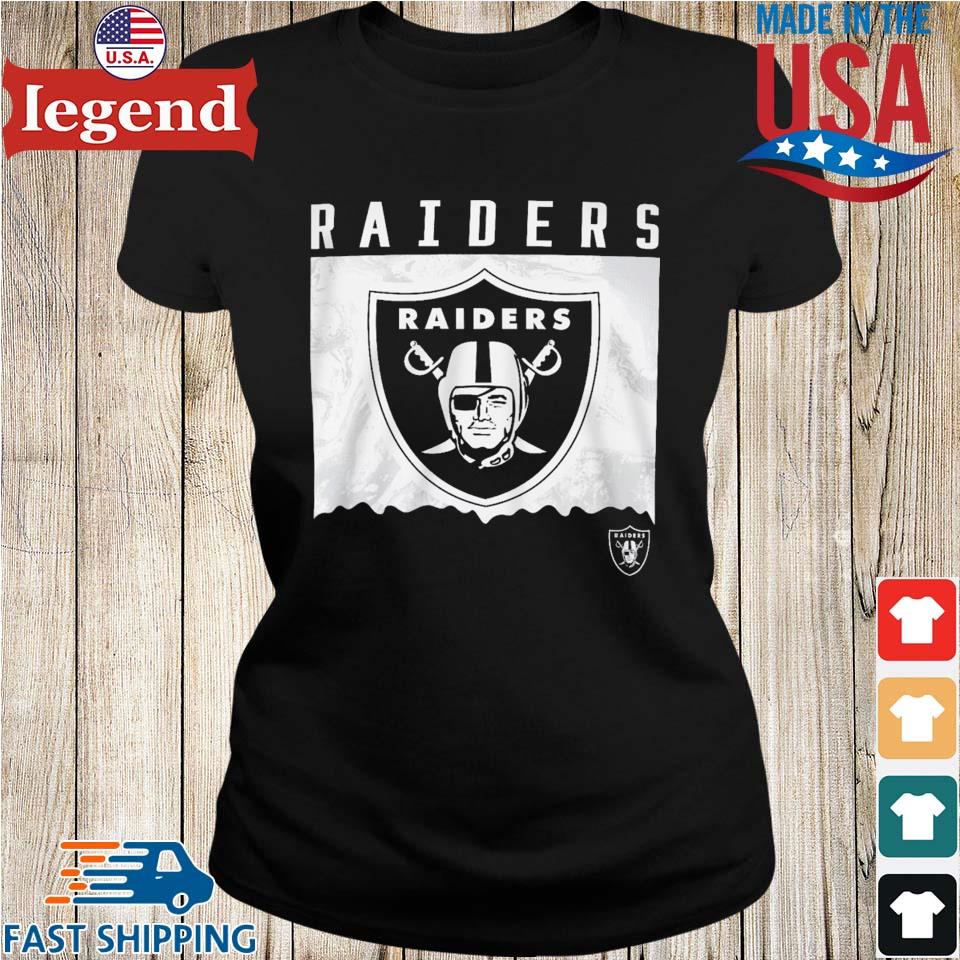 Official NFL team apparel youth las vegas raiders liquid camo T