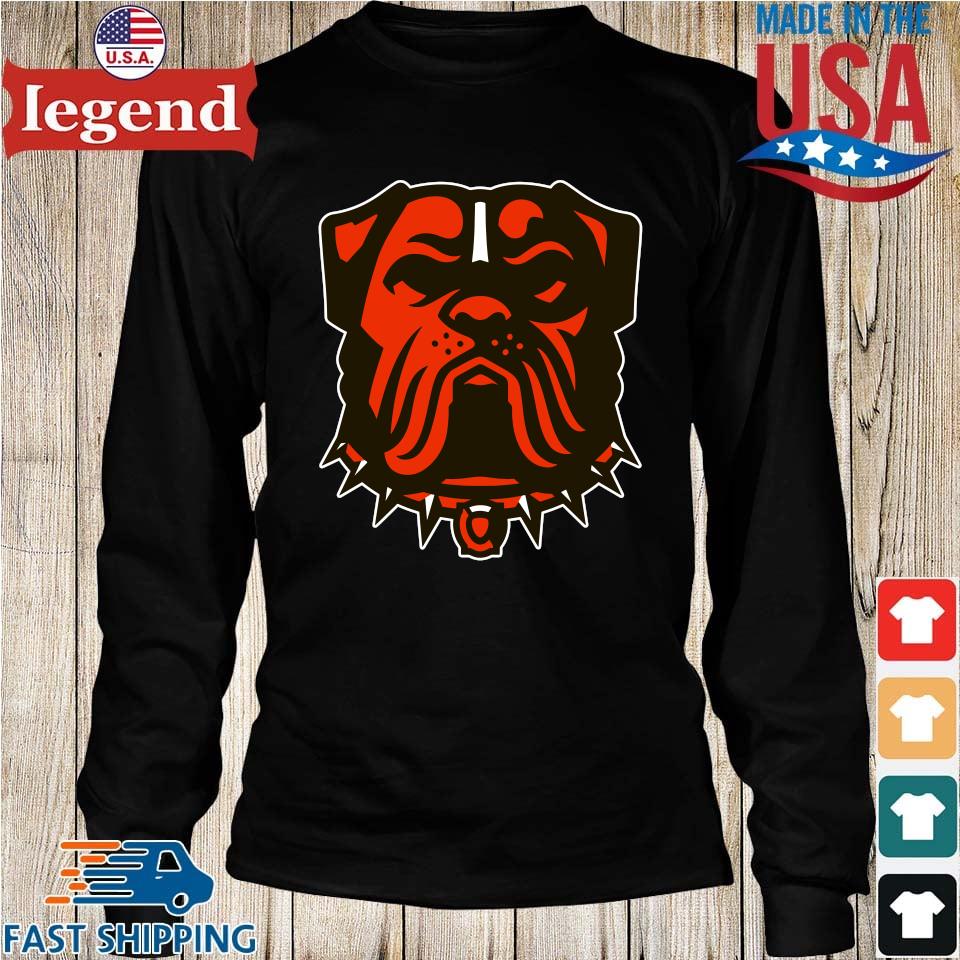 Cleveland browns 2023 browns dog logo t-shirt, hoodie, sweatshirt