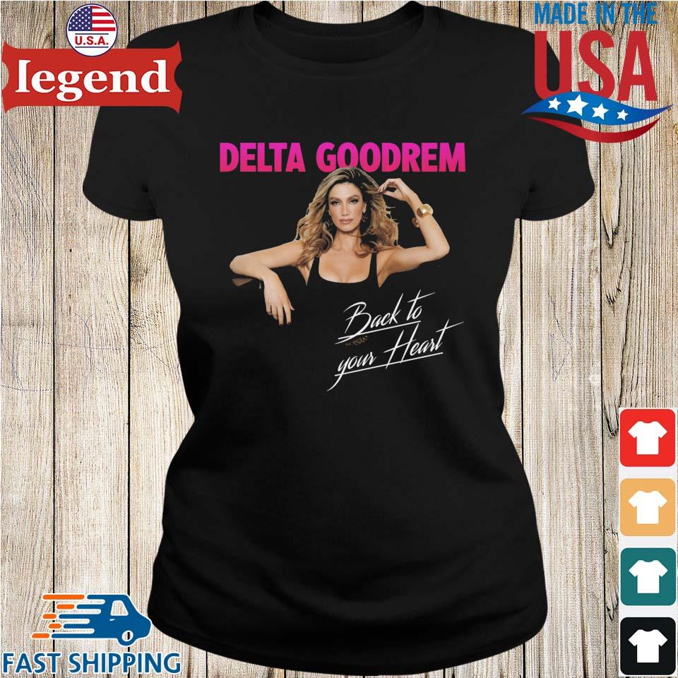 Official Delta Goodrem Back To Your Heart T shirt Sweater Hoodie