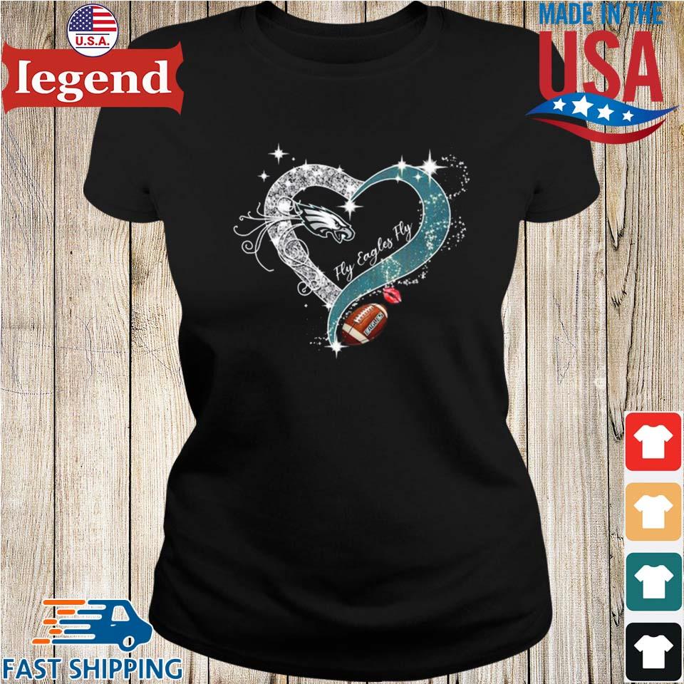 Official Heart The Philadelphia Fly Eagles Fly T-shirt,Sweater, Hoodie, And  Long Sleeved, Ladies, Tank Top