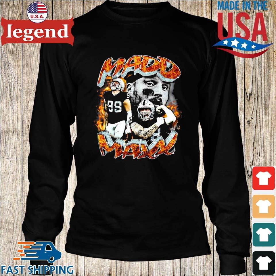 Official las Vegas Raiders Maxx Crosby Shirt, hoodie, sweater, long sleeve  and tank top