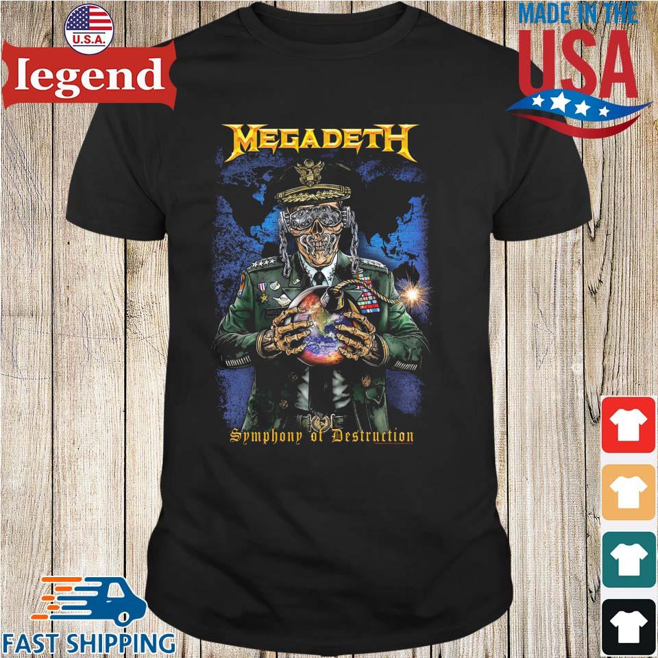 megadeth symphony of destruction shirt