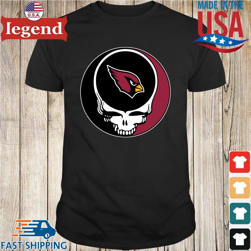 Original Arizona Cardinals Nfl Football Grateful Dead Rock Band Music T- shirt,Sweater, Hoodie, And Long Sleeved, Ladies, Tank Top