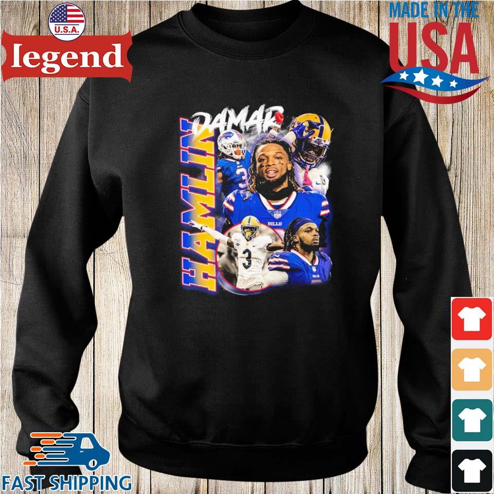 Original Buffalo Bills Damar Hamlin T-shirt,Sweater, Hoodie, And Long  Sleeved, Ladies, Tank Top