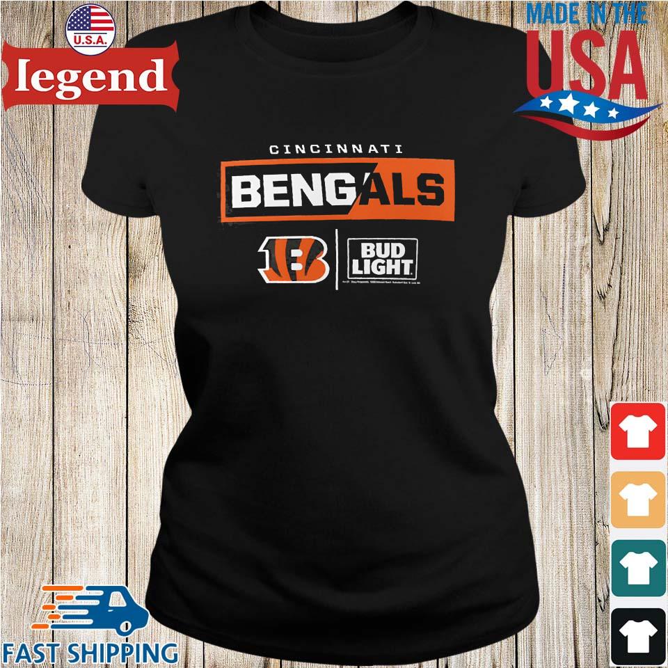 Original cincinnati Bengals NFL x Bud Light shirt, hoodie, sweater