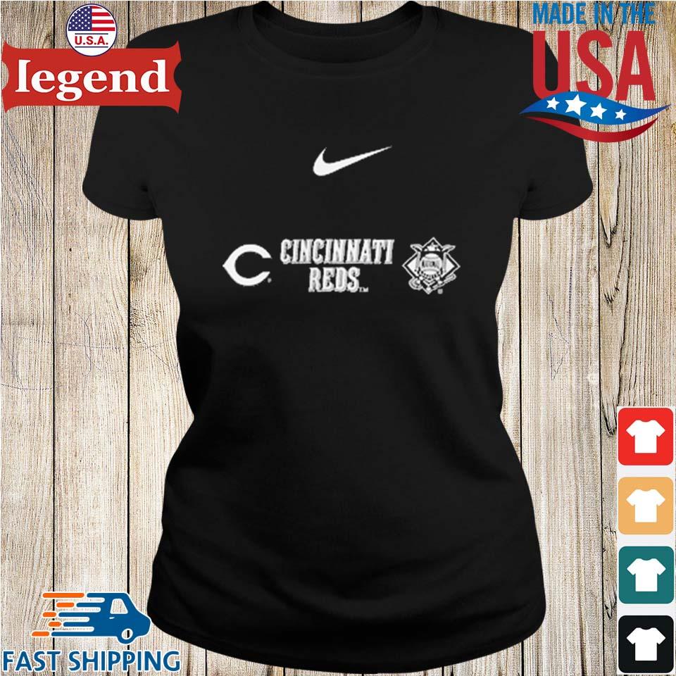 Original Cincinnati Reds Nike Black Fashion Over Shoulder Logo Legend T- shirt,Sweater, Hoodie, And Long Sleeved, Ladies, Tank Top
