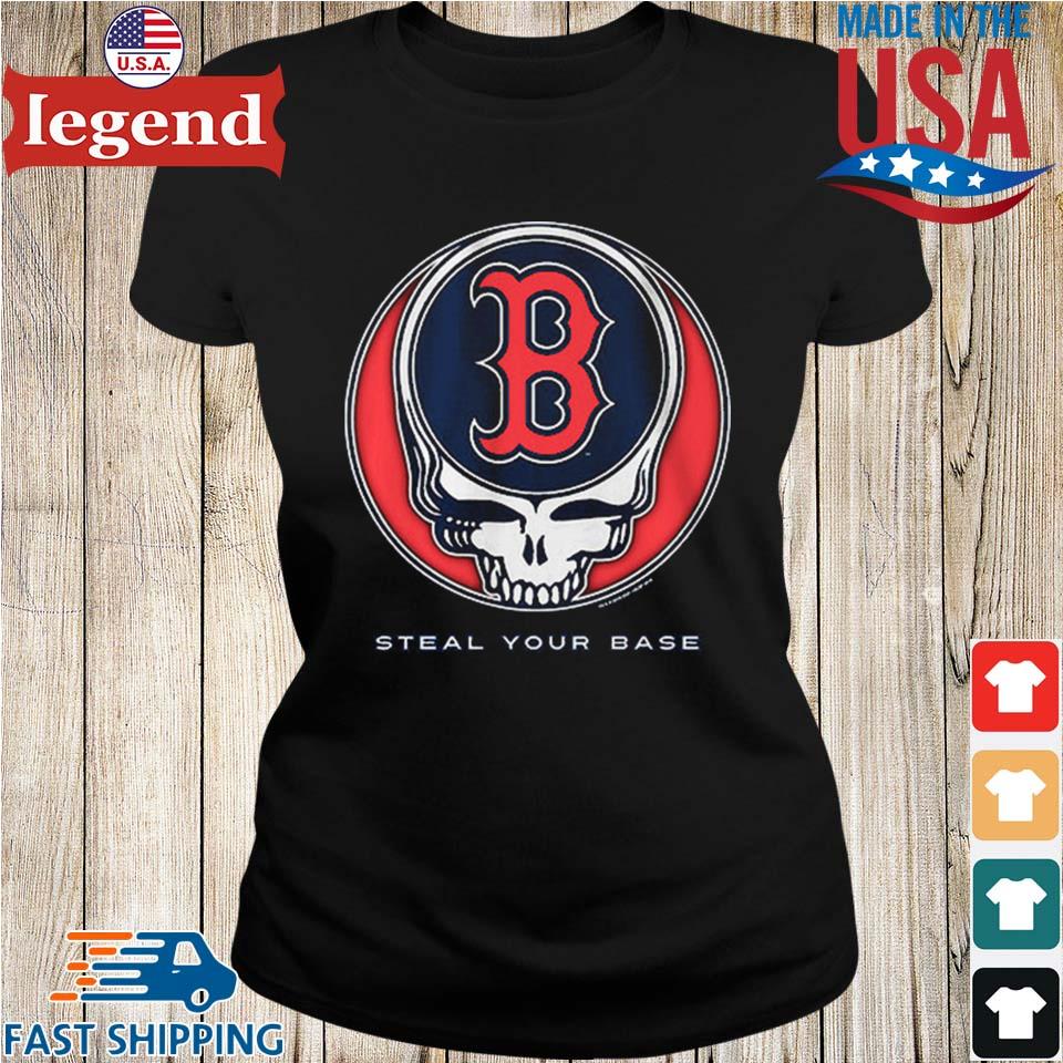 Ladies Boston Red Sox Long Sleeve T-Shirts, Red Sox Long-Sleeved