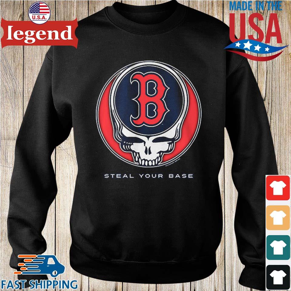 Grateful Dead Red Sox baseball shirt, hoodie, sweater, long sleeve