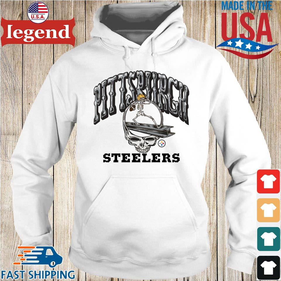 Grateful Dead Homage Pittsburgh Steelers T-Shirt