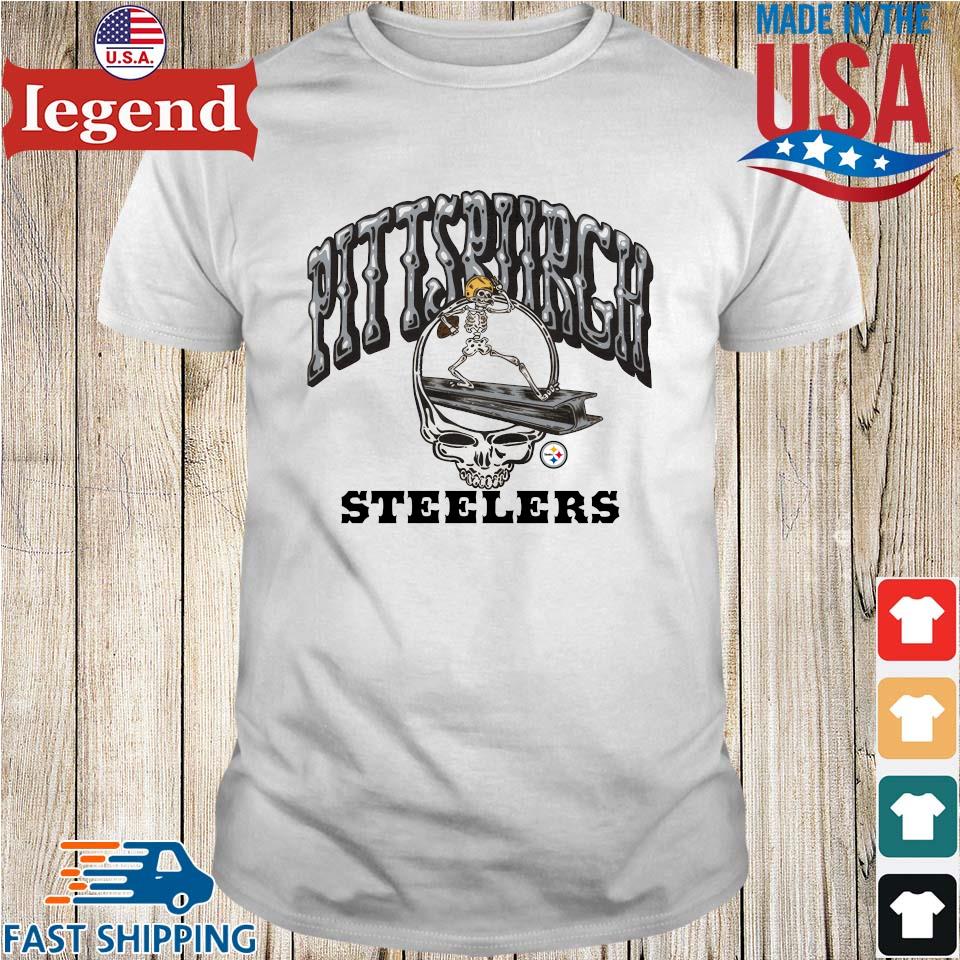 Original Homage Pittsburgh Steelers Grateful Dead 2022 T-shirt,Sweater,  Hoodie, And Long Sleeved, Ladies, Tank Top