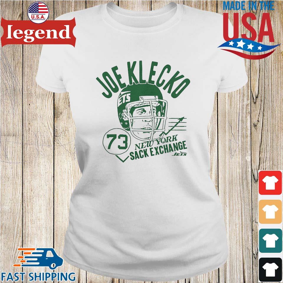 Original Joe Klecko New York Jets Homage Retired Player T-shirt