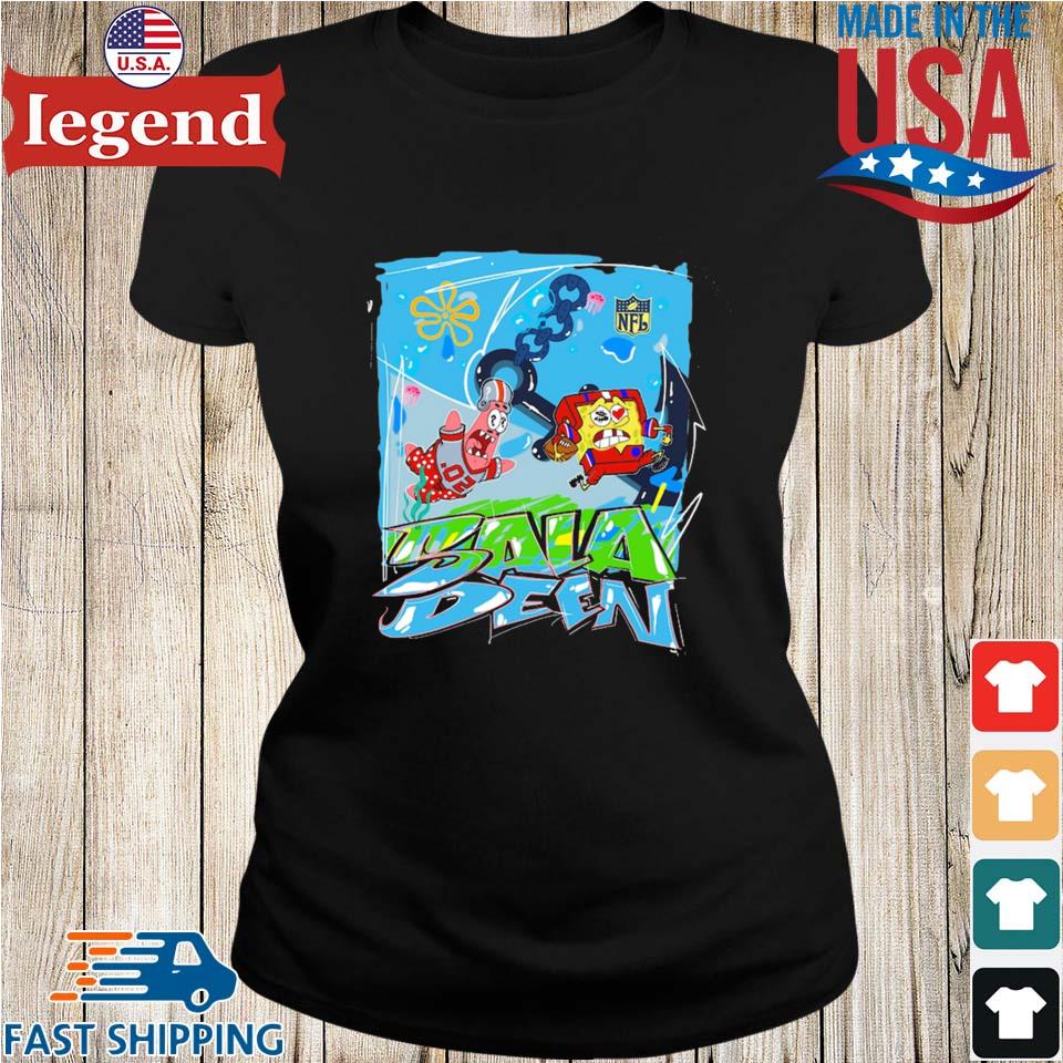 Nfl Junk Food Youth Spongebob X King Saladeen Patrick Teams Shirt