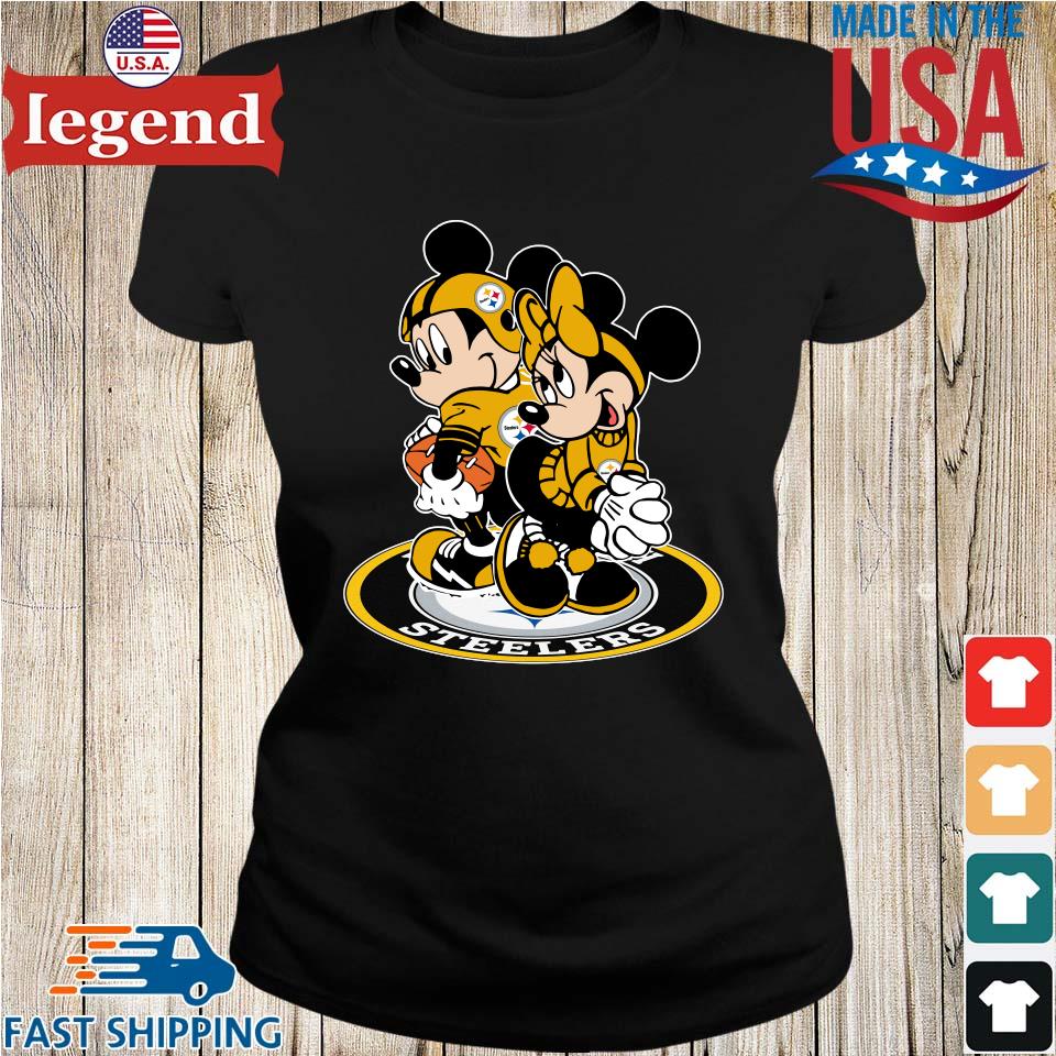 Mickey Mouse Nfl Pittsburgh steelers logo 2023 shirt, hoodie, longsleeve tee,  sweater