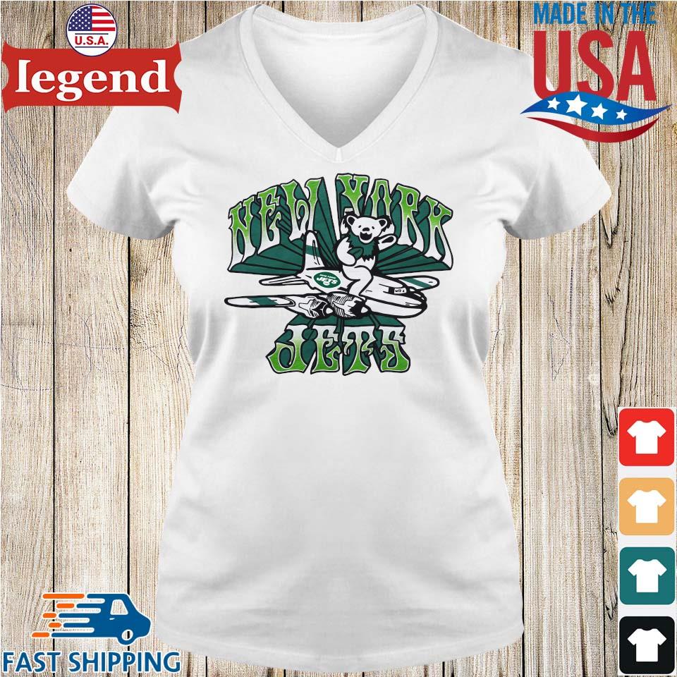 Original Nfl X Grateful Dead X New York Jets T-shirt,Sweater, Hoodie, And  Long Sleeved, Ladies, Tank Top