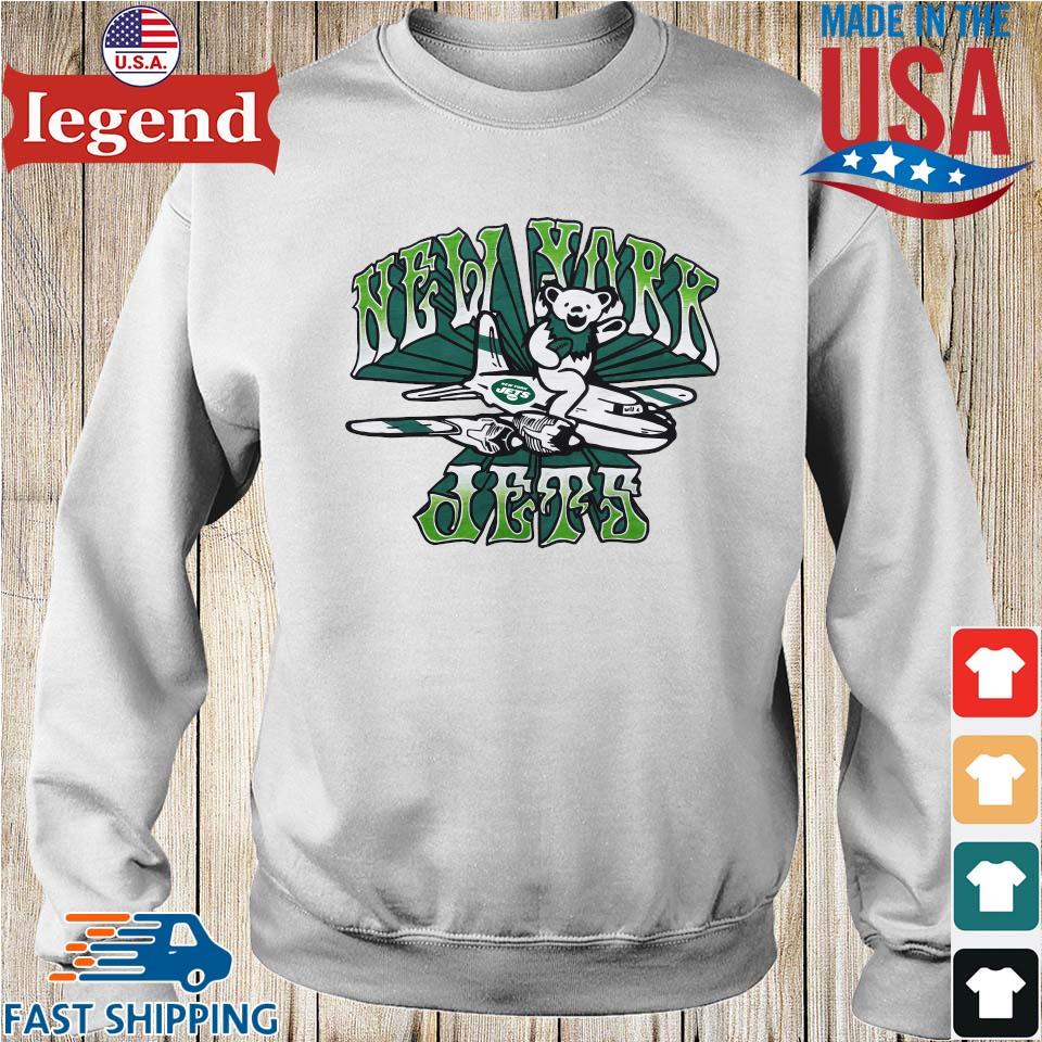 Original Nfl X Grateful Dead X New York Jets T-shirt,Sweater, Hoodie, And  Long Sleeved, Ladies, Tank Top