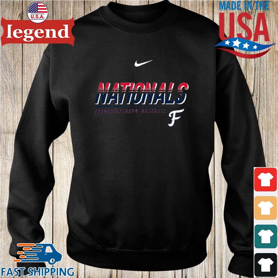 Original Nike Nationals Fredericksburg Baseball T-shirt,Sweater, Hoodie,  And Long Sleeved, Ladies, Tank Top