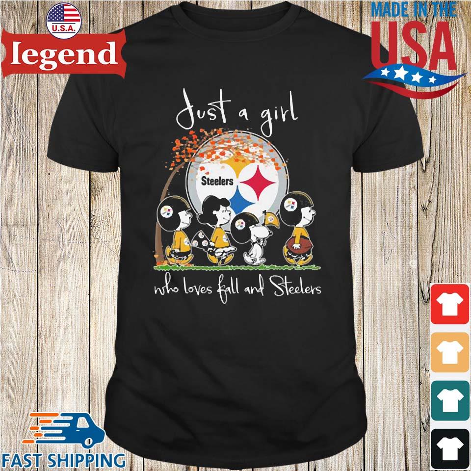 Snoopy Hugs The Pittsburgh Steelers Heart T-Shirt - T-shirts Low Price