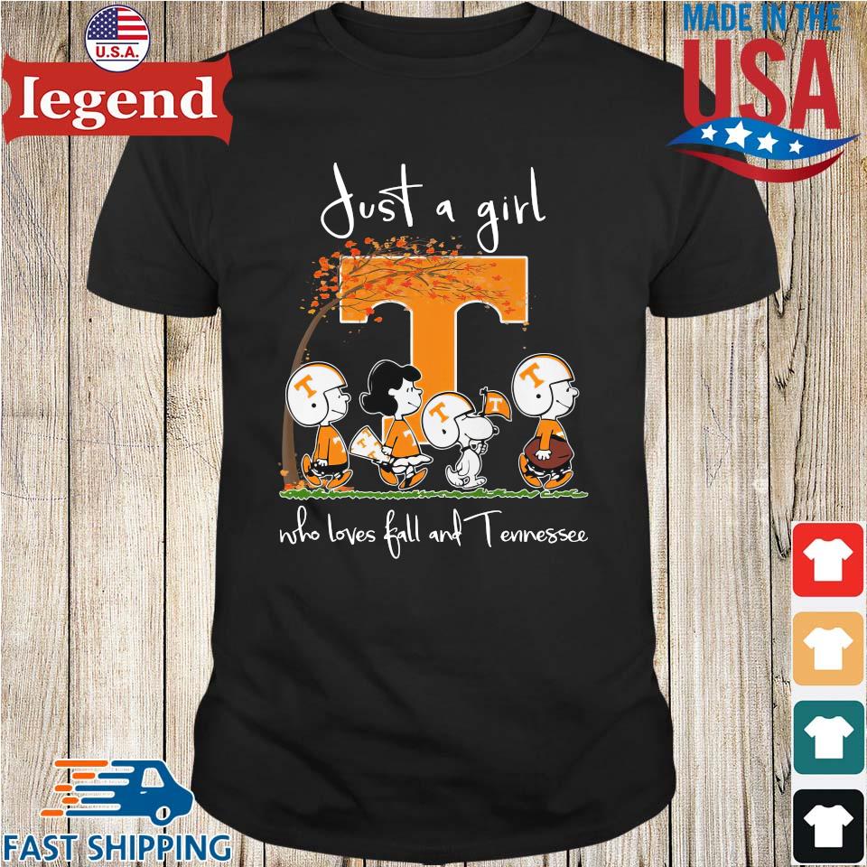 Peanuts Characters Just A Girl Who Loves Fall And Jaguars Shirt -  Wendypremium News