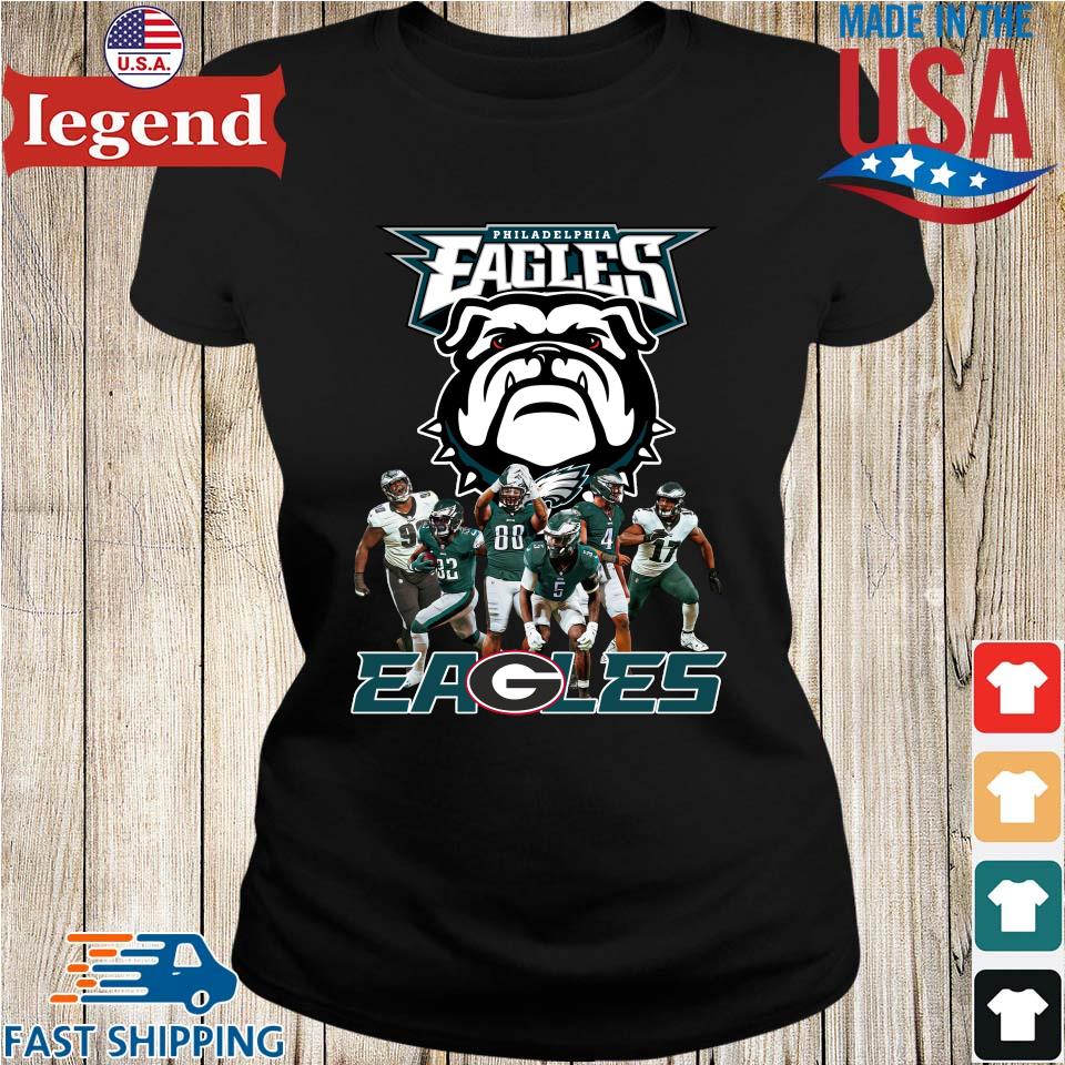 Bird dogs draft philly university of ga go dawgs fly eagles fly T-shirt,  hoodie, sweater, long sleeve and tank top