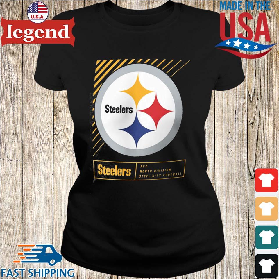 Men's Fanatics Branded Black Pittsburgh Steelers Primary Team Logo T-Shirt  