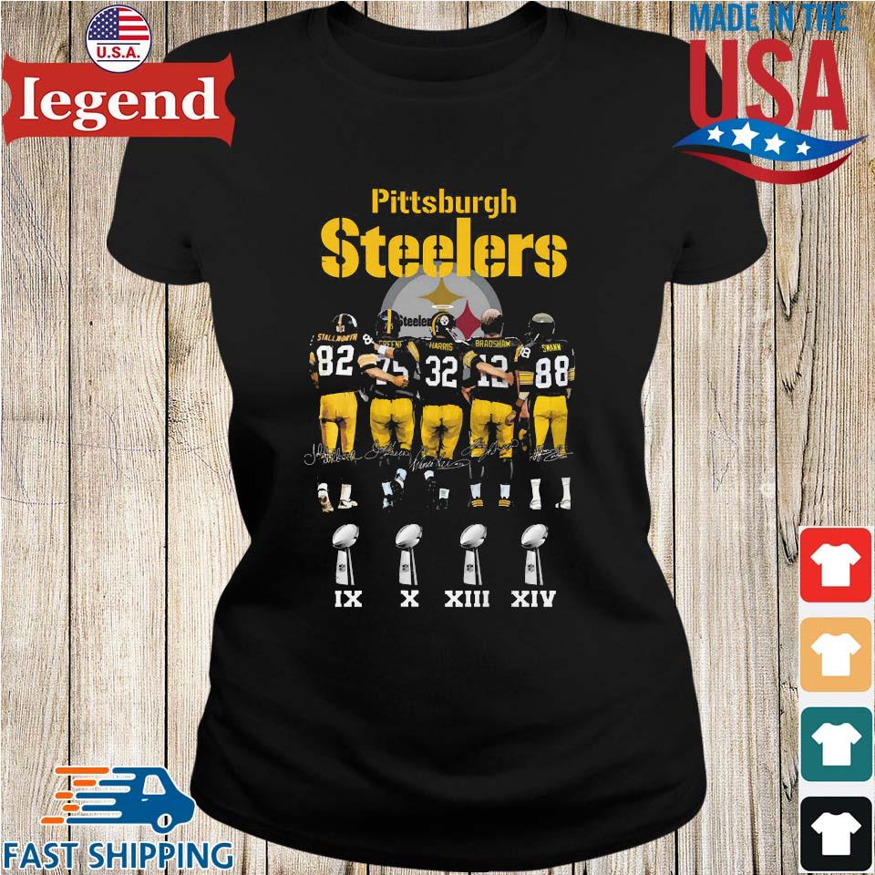 Pittsburgh Steelers stall worth greene Harris bradshaw swann shirt, hoodie,  sweater, long sleeve and tank top