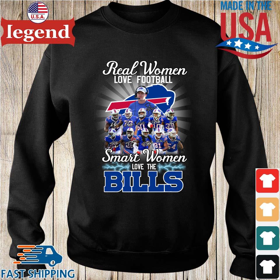 Original Real Women Love Football Smart Women Love The Buffalo