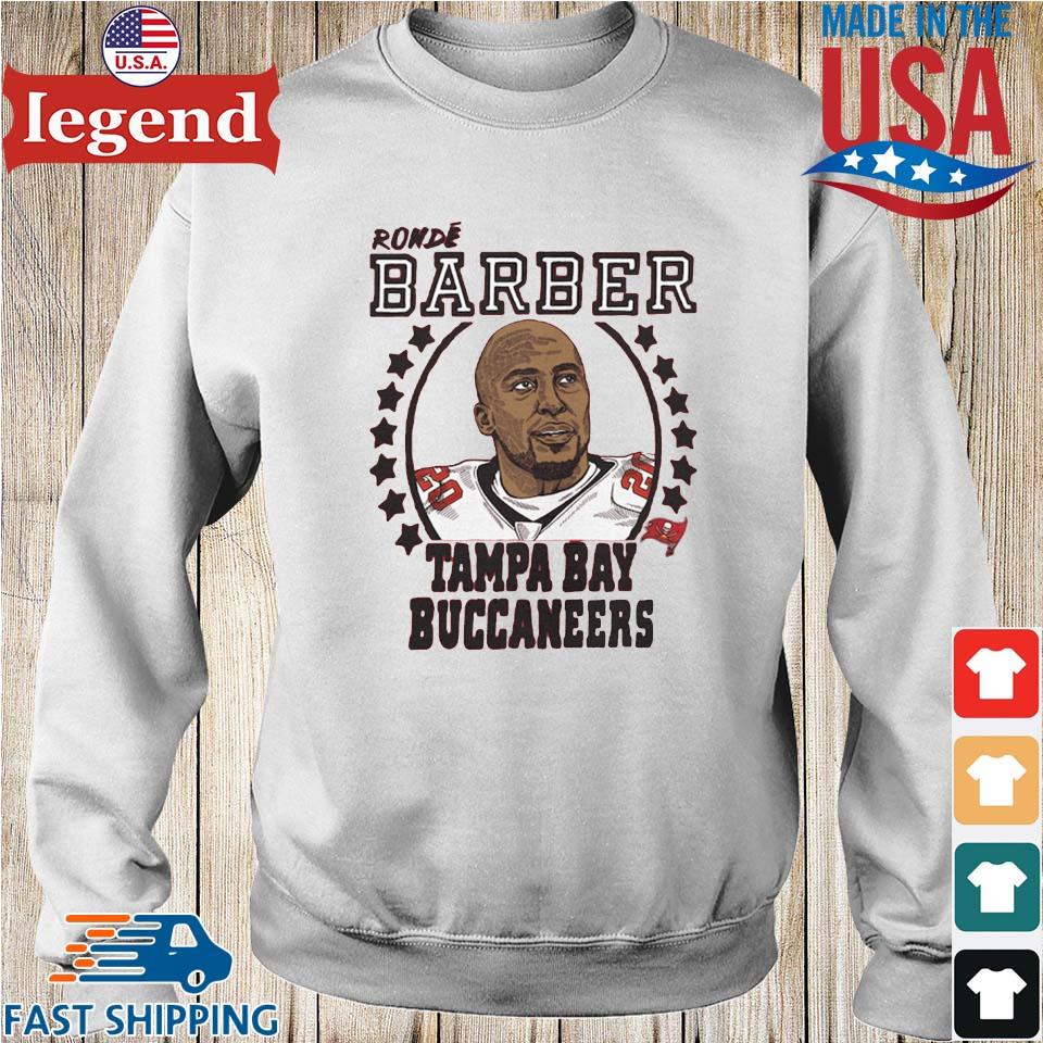 Original Ronde Barber Tampa Bay Buccaneers Homage Retired Player 2023 T- shirt,Sweater, Hoodie, And Long Sleeved, Ladies, Tank Top