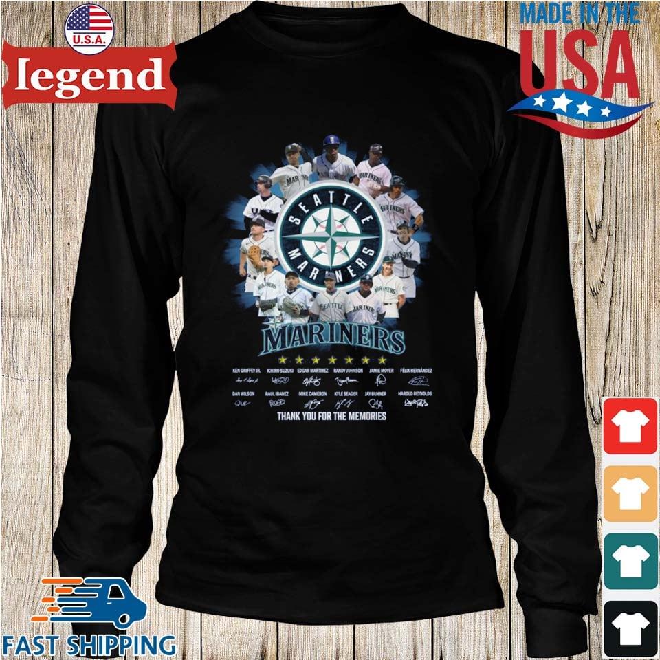 Official Seattle Mariners Thank You For The Memories T-Shirt, hoodie,  sweater, long sleeve and tank top