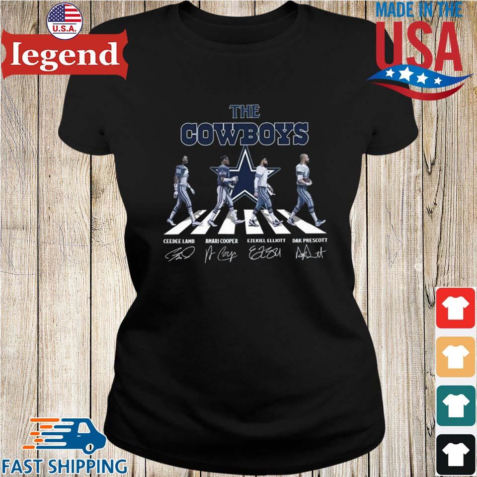 The Dallas Cowboys Abbey Road Signatures Shirt