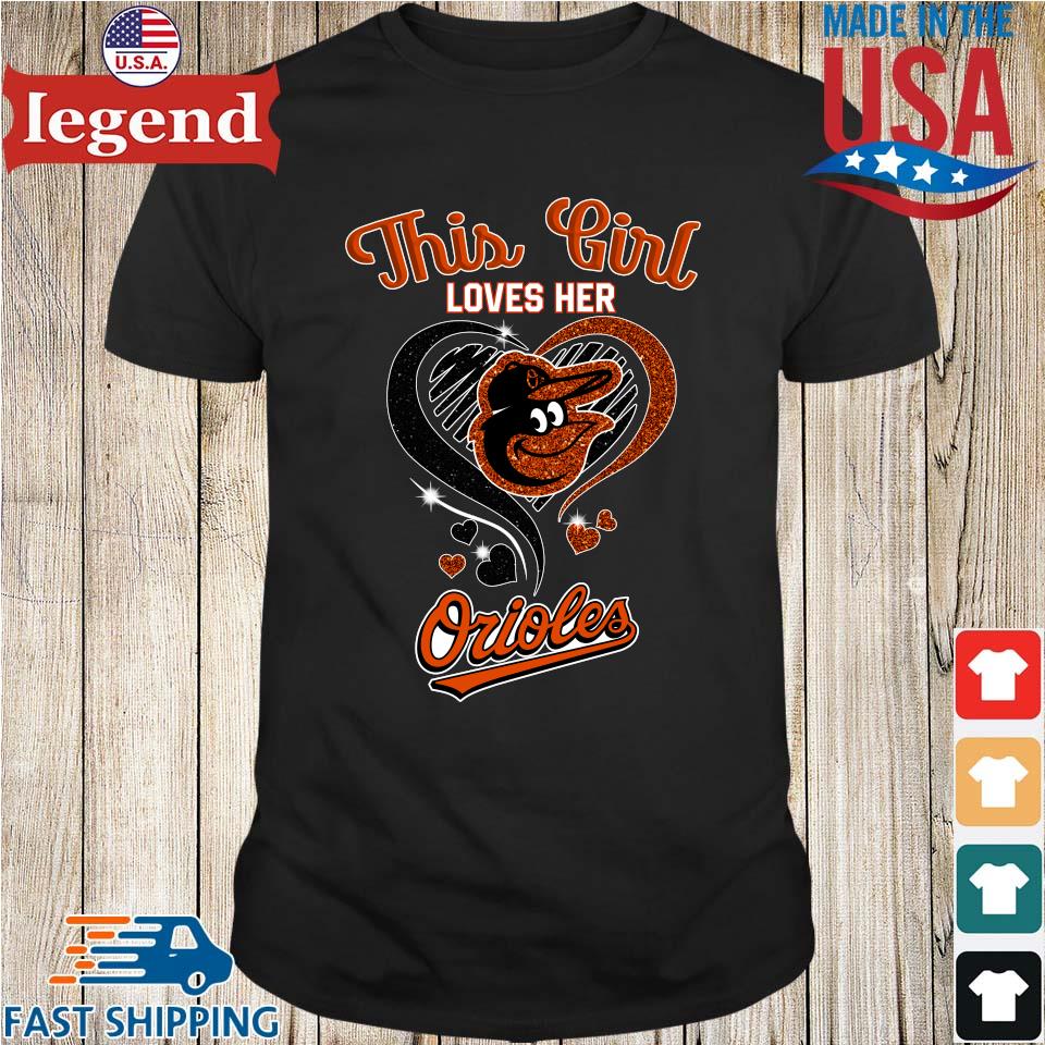 This Girl Loves Her Orioles Premium T-Shirt