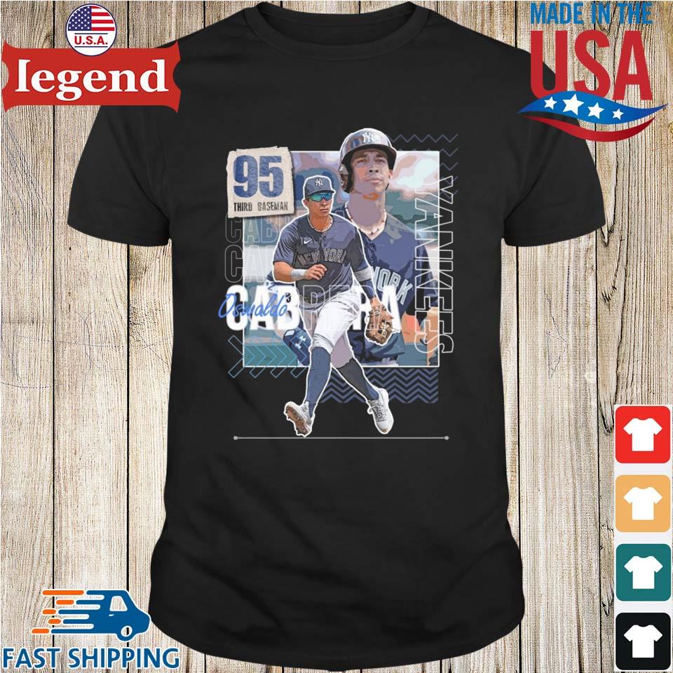 Oswaldo Cabrera Baseball Paper Yankees 95 Third Baseman T-shirt,Sweater,  Hoodie, And Long Sleeved, Ladies, Tank Top